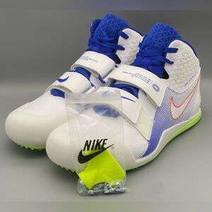 Nike Zoom Javelin Elite 3 Track Throwing Shoes White AJ8119-102 Men Size 14 NEW